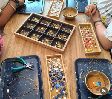 DIY Collier à personnaliser avec Dorothée de Faïence Etoilée 